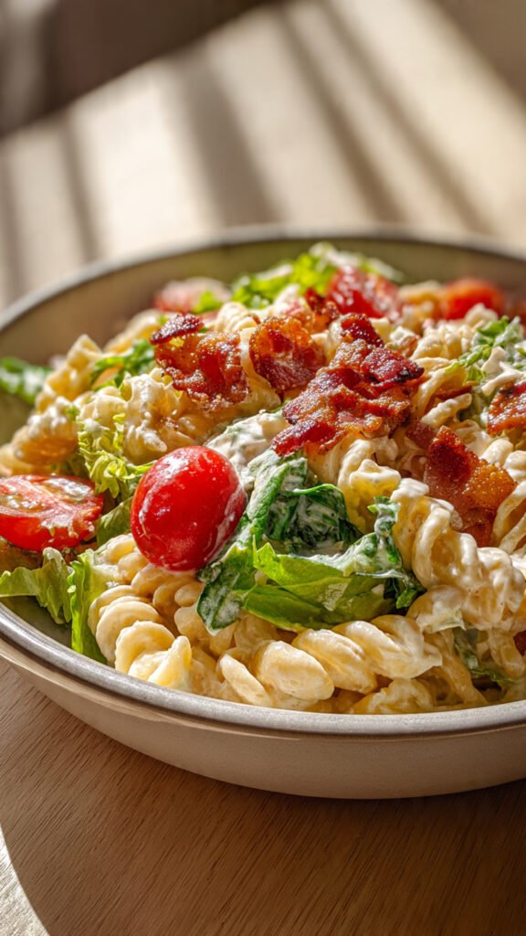 30 Minute BLT Pasta Salad 1