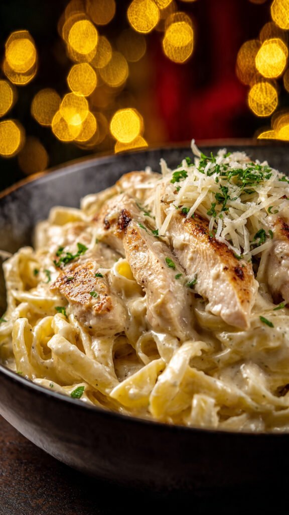 Classic Chicken Alfredo Pasta