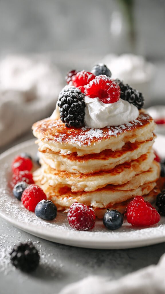 Cottage Cheese Pancakes