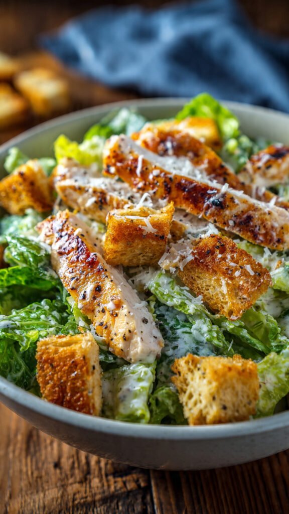 Grilled Chicken Caesar Salad