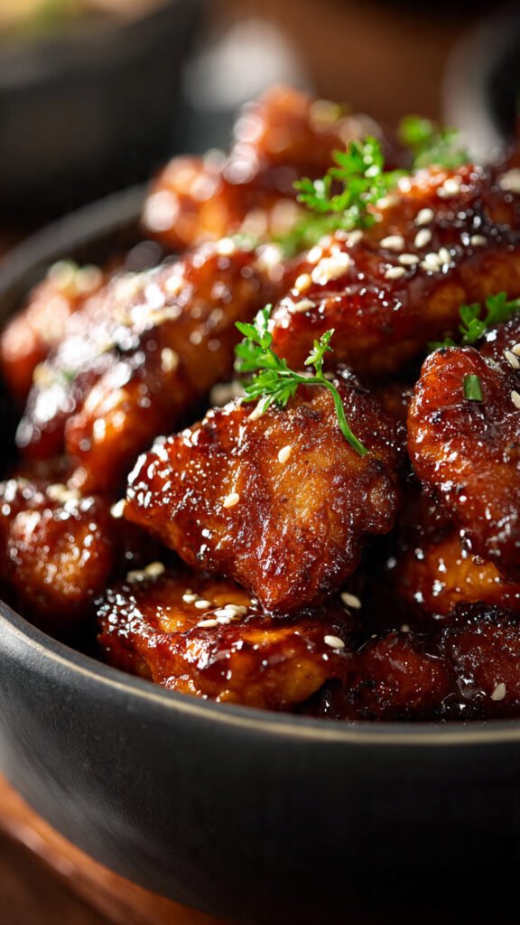 Honey Garlic Glazed Chicken