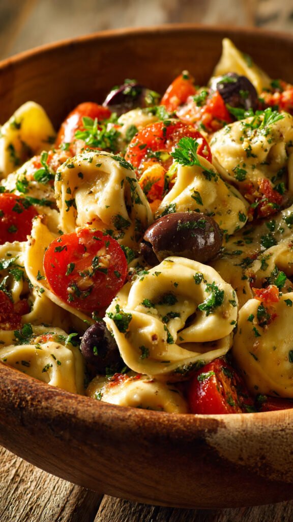 Italian Tortellini Pasta Salad