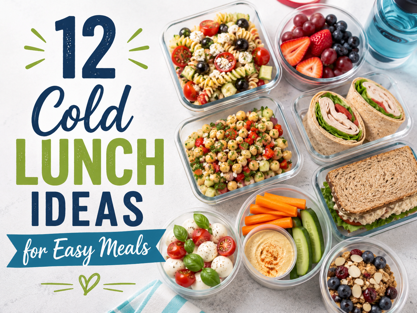 12 Cold Lunch Ideas for Easy Meals
