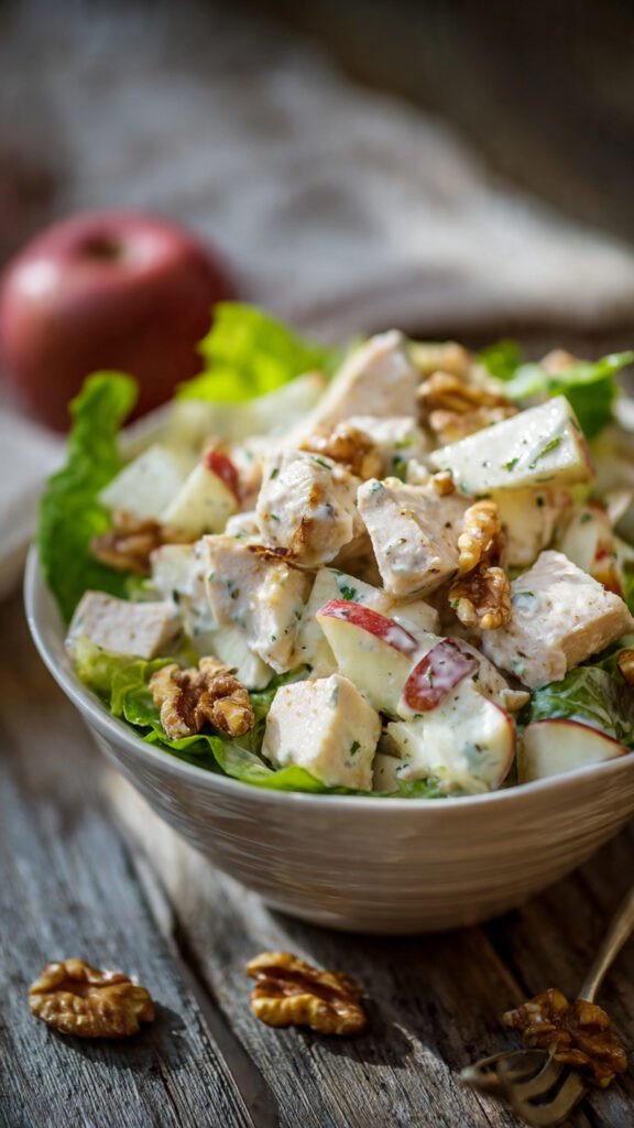 Apple Walnut Chicken Salad