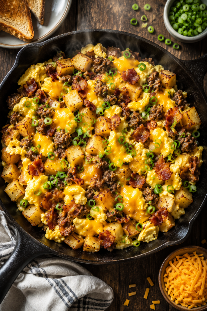 Breakfast for Dinner Scramble