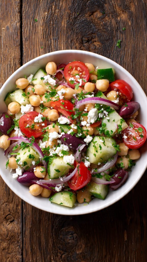 Mediterranean Chickpea Salad