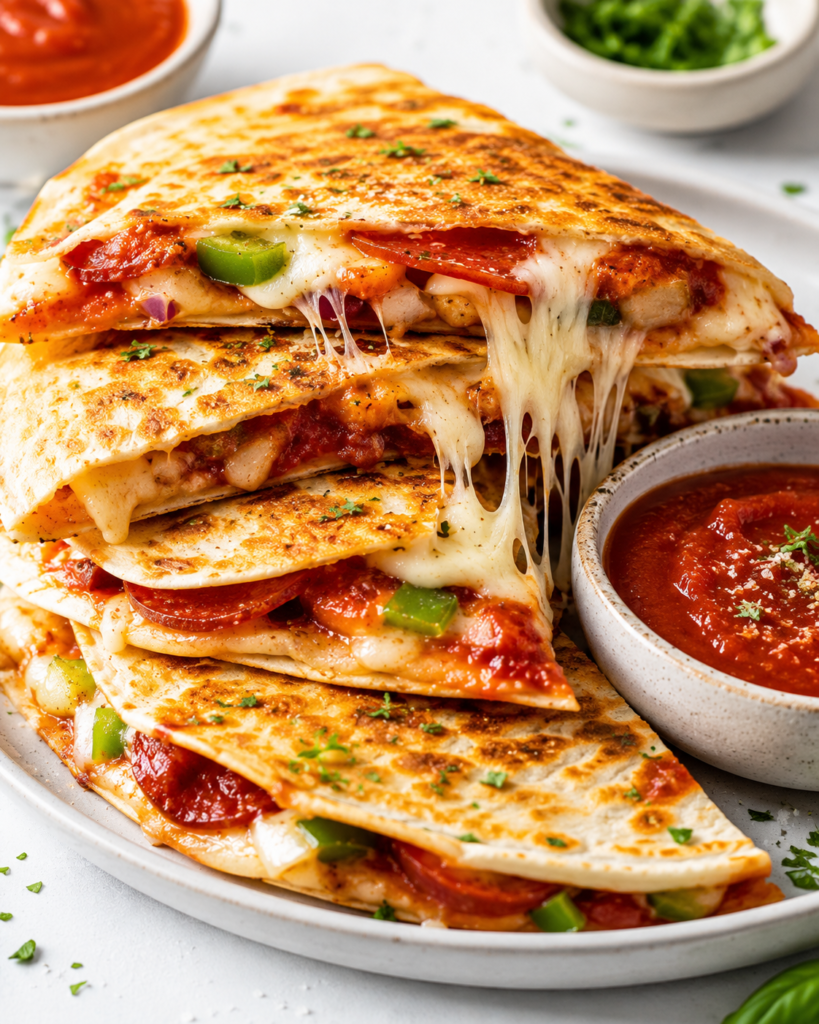 Pizza Quesadillas