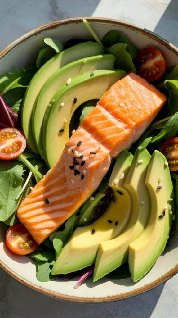 Salmon Avocado Bowl