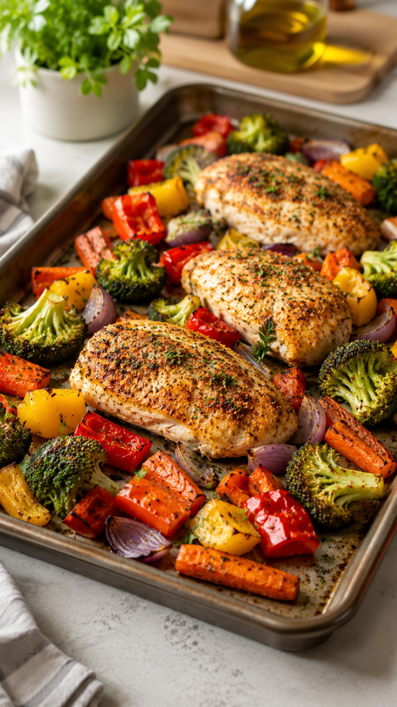 Sheet Pan Chicken and Veggies