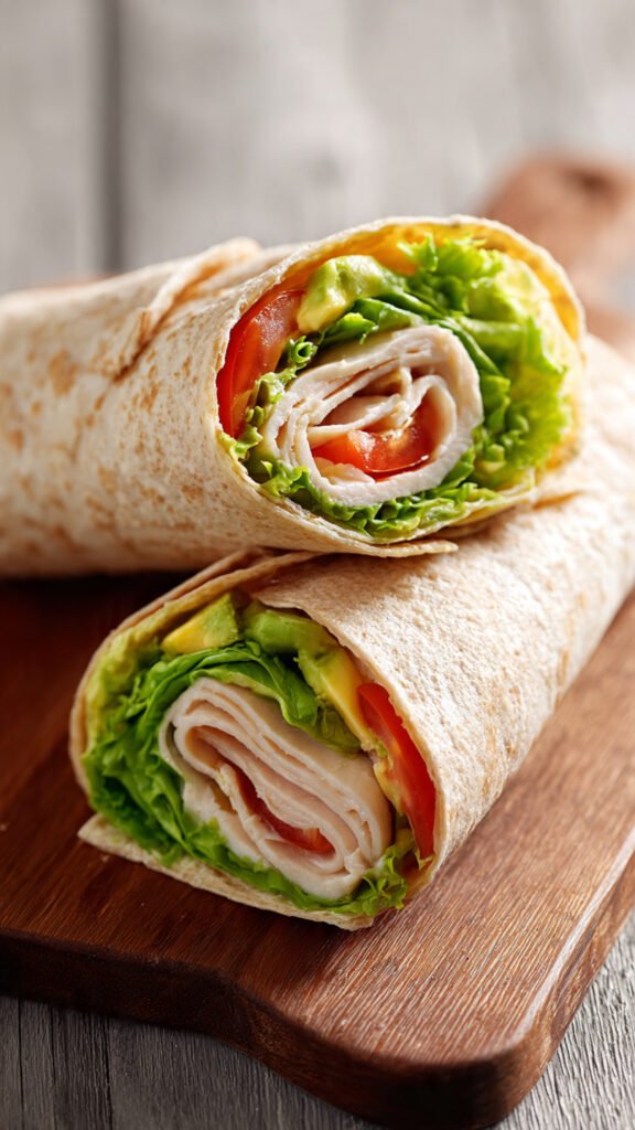 Turkey and Avocado Wrap